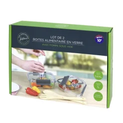 2 boites de conservation+pompe