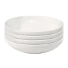4 pasta bols blanc