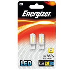 Ampoule g9 200lm 2.1w bulbe x2