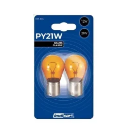 Ampoule monofil ambre 21w x2