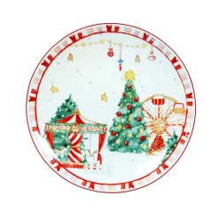 Assiette a dessert noel