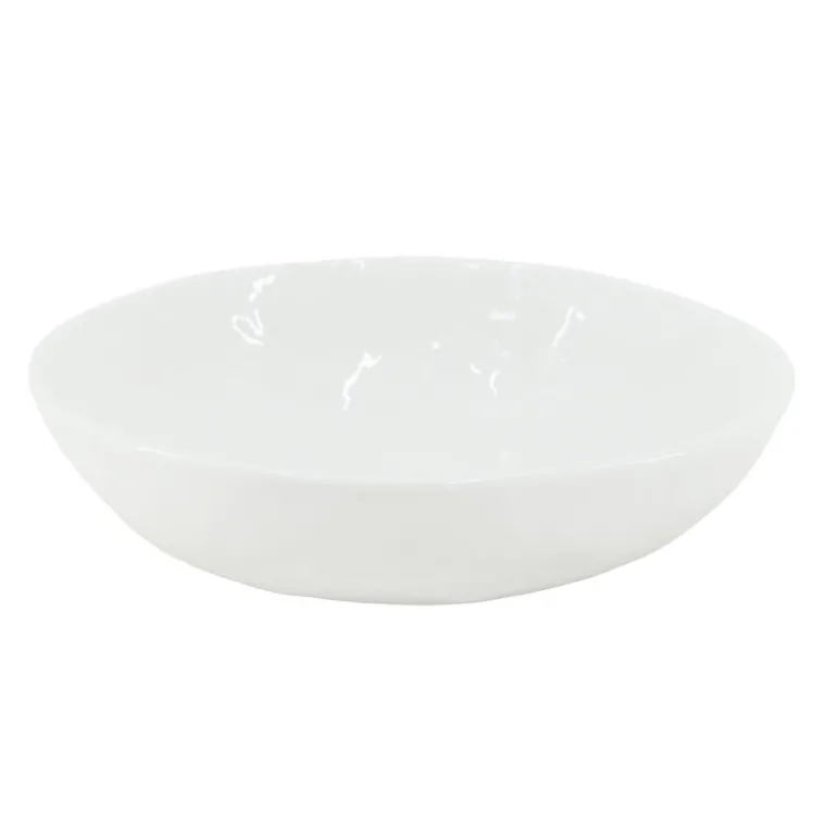 Assiette creuse martelee d20.5cm