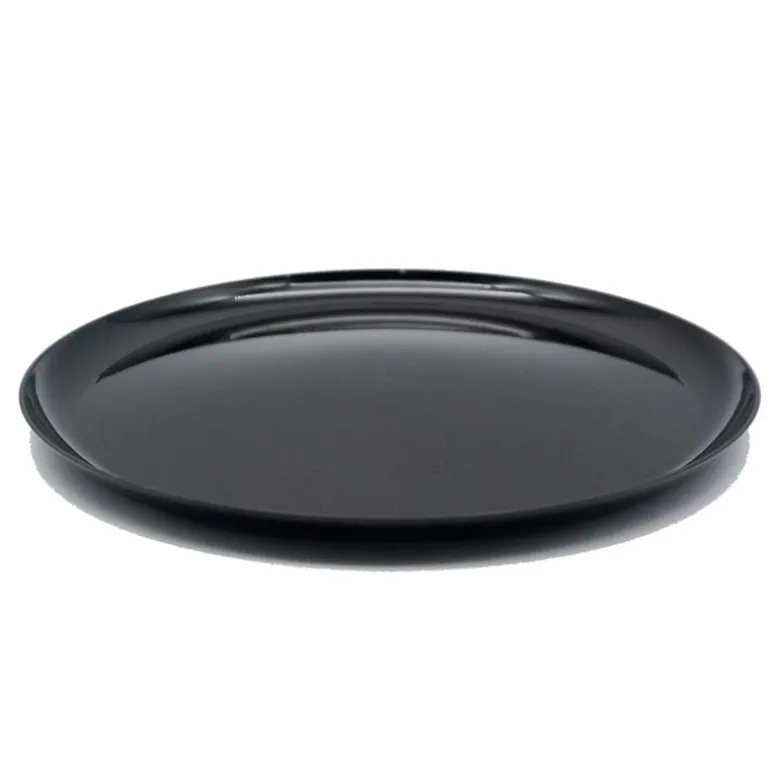 Assiette plate d27cm x6 noir
