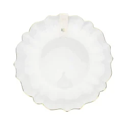 Assiette plate en verre