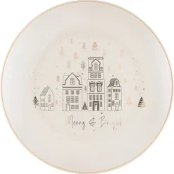 Assiette plate shinny & bright n