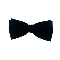 Barrette cheveux noeud 14x7cm