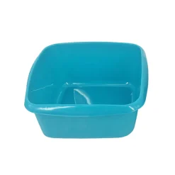 Bassine carree 8l gris bleu