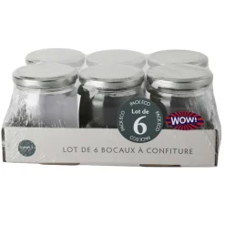 Bocal a confiture 0.3l x6