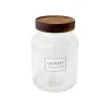 Bocal couvercle bois 3l