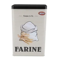 Boite de conservation en metal