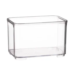 Boite empilable transparente