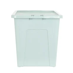 Boite 80l couvercle vert sauge