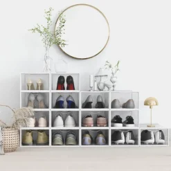 Boites rangement chaussures x4