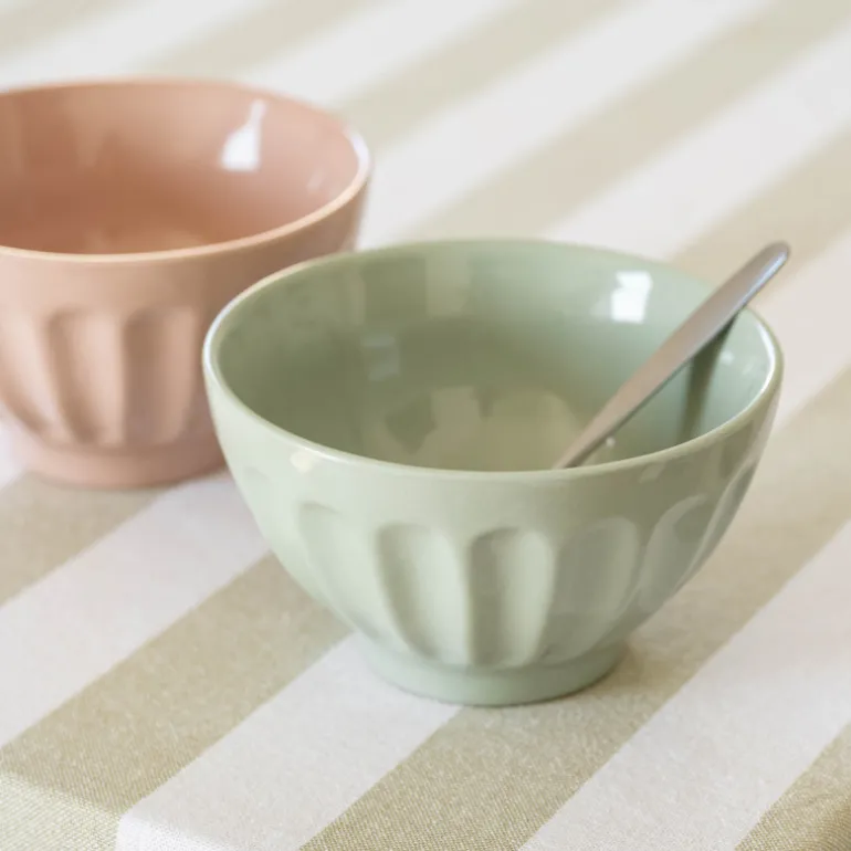 Bol embosse strie 2 ass