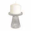 Bougie bougeoir verre