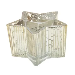 Bougie verre etoile