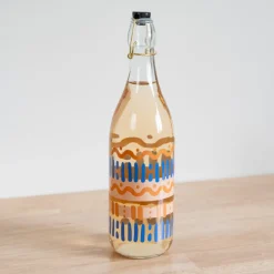 Bouteille en verre a clapet 1l 2