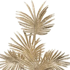 Branche palmier dore 75cm