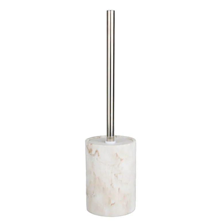Brosse wc marbre brun
