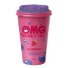 Bubble tea framboise myrtille