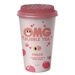 Bubble tea the peche fraise