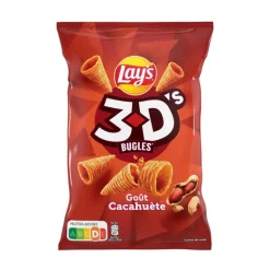 Bugles 3d gout cacahuete 85g