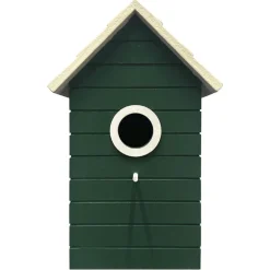 Cabane a oiseaux vert
