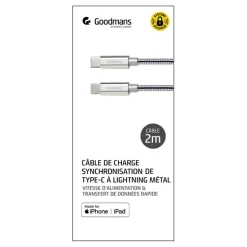 Cable type c to lightning 2 m me