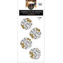 Caissette en papier d4.5cm x100