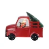 Camion de pere noel avec sapin g
