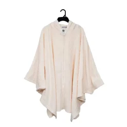 Cape capuche polaire embossee bg