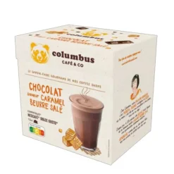 Capsules x12 chocolat caramel