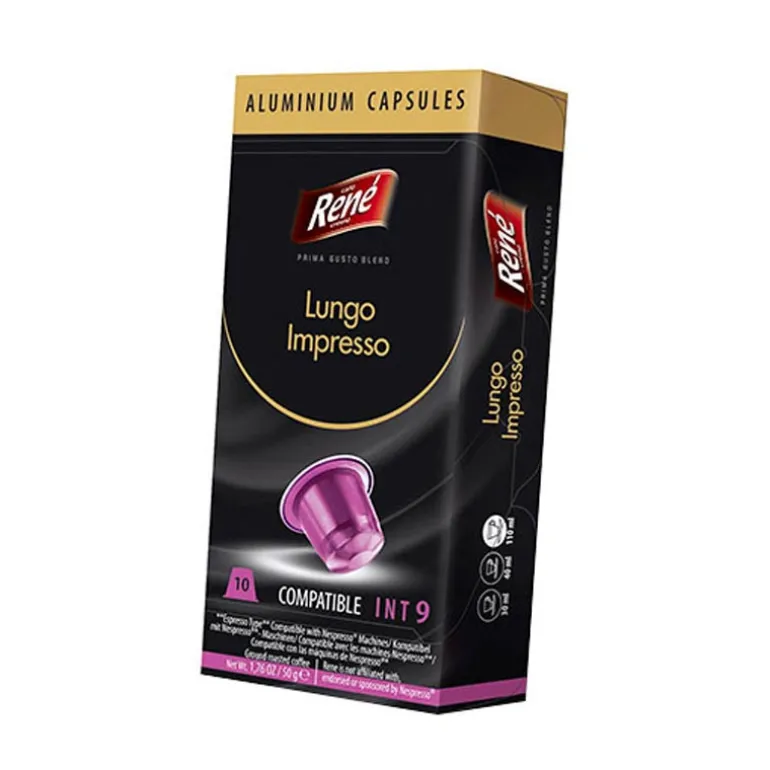 Capsules cafe lungo impresso x10