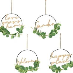 Cerceau metal avec inscriptions