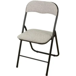 Chaise pliable bouclette