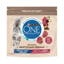 Chat sterilise boeuf 1.1kg