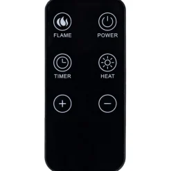 Chauffage vintage effet flamme