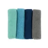Chiffons microfibre x4 30x30cm