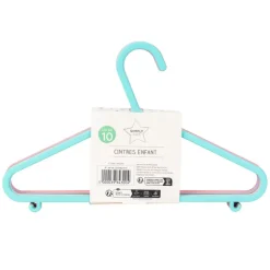 Cintres enfant x10 rose/lilas