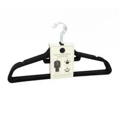 Cintres x8 velours noir