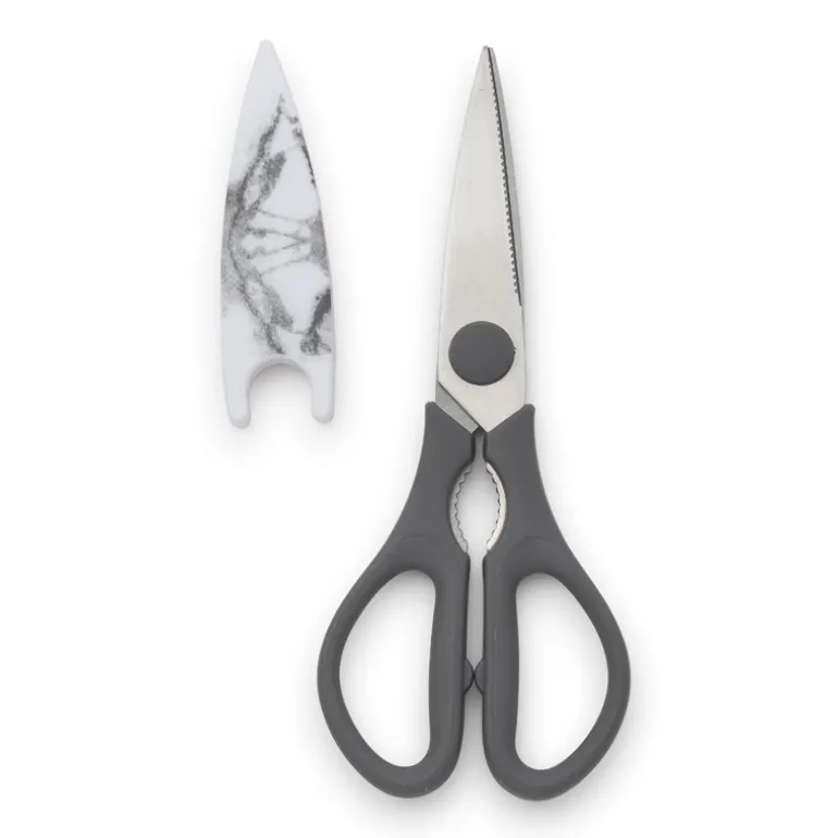 Ciseaux avec etui marbre