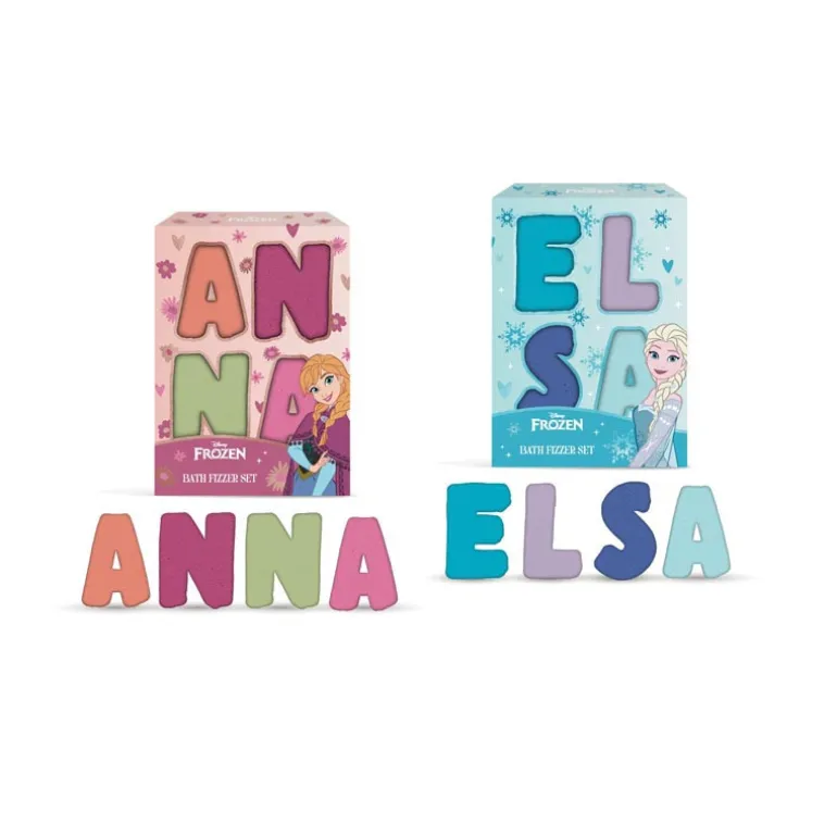 Coffret bain frozen prenom