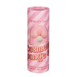 Coffret eponge maquillage rose