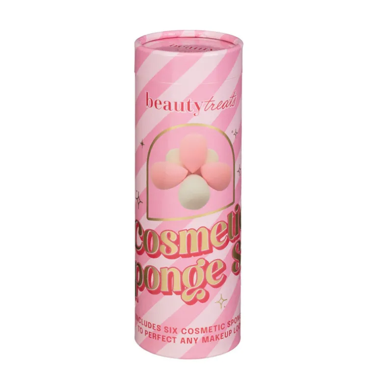 Coffret eponge maquillage rose