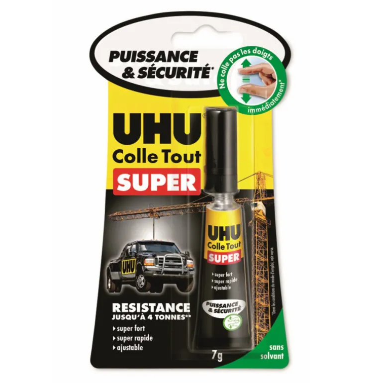 Colle tout super sans solvant tu