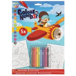 Colorie avec les chiffres