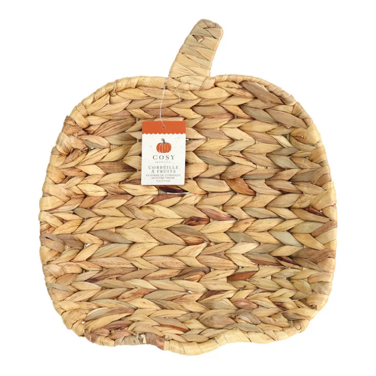 Corbeille en jacynthe pumkin