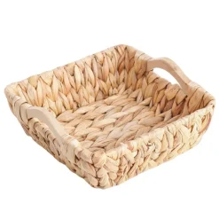 Corbeille pain tresse 24x24x10cm