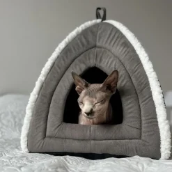 Corbeille pour chat/chien igloo