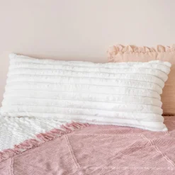 Coussin bergen 40x90cm blanc